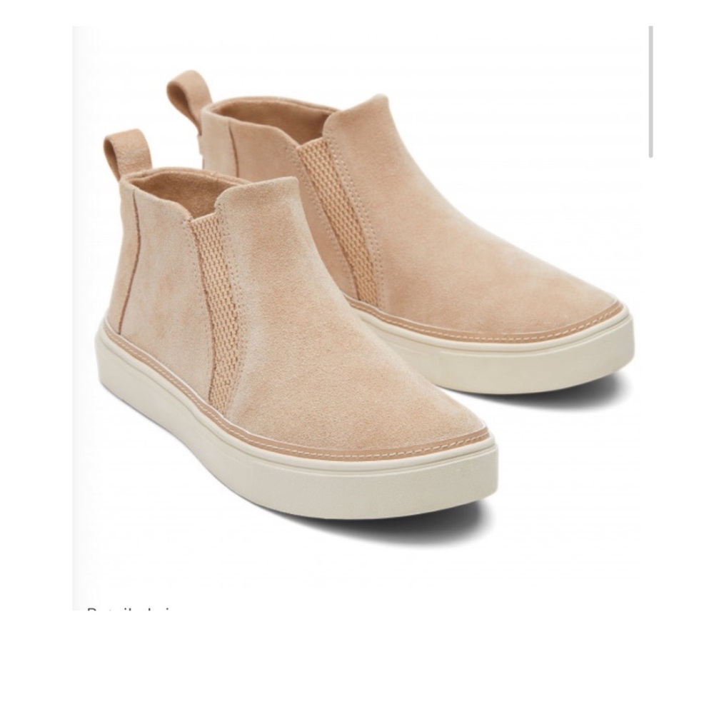 Toms Women's Bryce Slip-On Sand Suede Sneakers